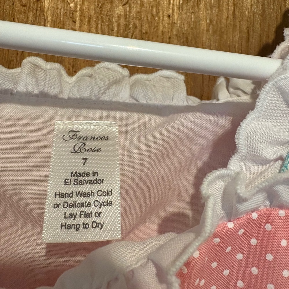 Pink Hand Smocked Sundress Lollipop *New never worn* - Picture 5 of 5